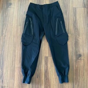 Enshadower x Pupil Travel x Comeback Techwear Cargo Joggers Men’s Size L Black